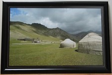YURTS in Kyrgyzstan - Framed