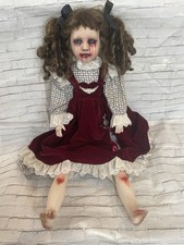 OOAK Creepy Horror Doll Crying