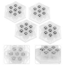  32 Pcs Roller Ball Bearing Heavy Duty Caster Wheels Adhesive Mini