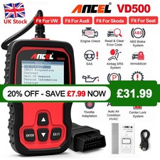 ANCEL VD500 OBD2 Scanner Code
