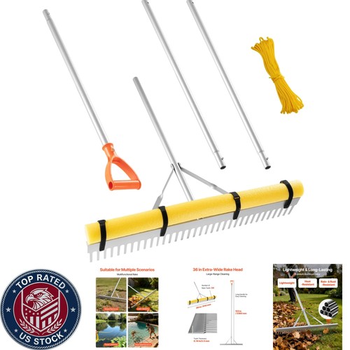Large inch wide - wide, rake