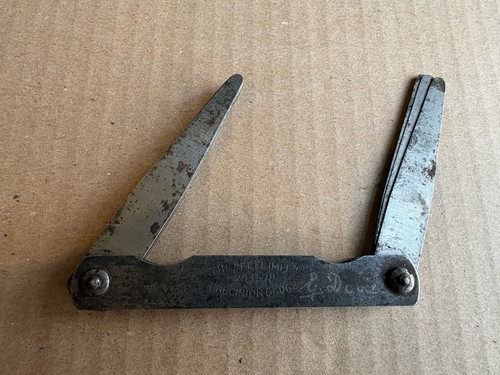 Vintage feeler gauge classic - gauge,