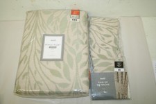 Dunelm Florence Sage Curtains