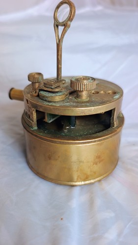 Antique brass pocket sextant - antique,
