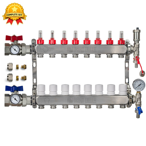 Underfloor heating manifold - heating,