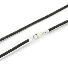 Mens Leather Necklace-Genuine
