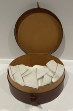 Vintage Leather round Collar