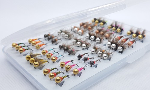 Barbless tungsten bead river - barbless,