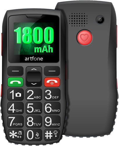 Black gsm big button - c1, gsm,big