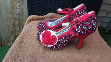 BRAND NEW LADIES RED RUBY SHOO