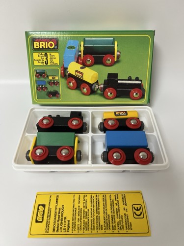 Vintage brio wooden train - brio,