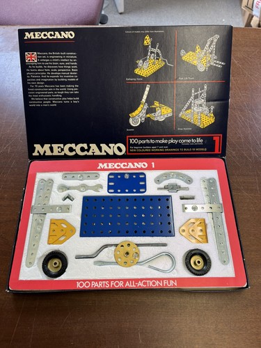 Vintage meccano set - vintage,