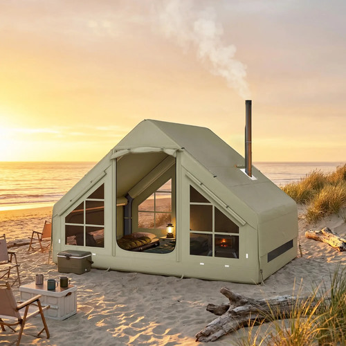 Inflatable camping tent - camping,