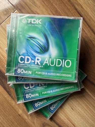 Tdk audio min discs - audio,