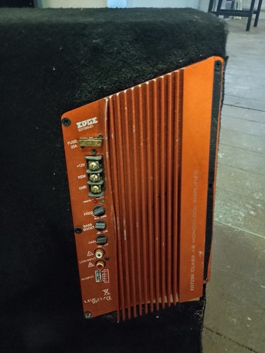 Edge ed7200 mono - amp, plate