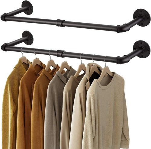 Industrial pipe clothes bar - industrial,