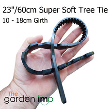 Tree Ties 60cm Rubber Adjustable Super Soft Straps Plant Stake Large Support