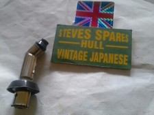 UNIVERSAL (6 VOLT MODELS) METAL  SPARK PLUG CAP, VINTAGE ,45 degree, pattern.