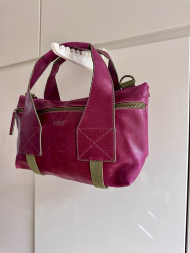 Matt nat vegan leather red - nat,