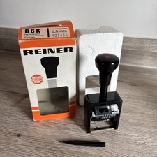 REINER METAL HAND STAMP B6K-8
