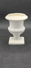 Vintage Shorter & Son White Pottery Urn Vase Small
