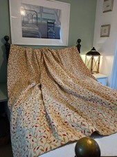 DOOR CURTAIN - VOYAGE CERVINO - WARM/HEAVY/WIDE - AUTUMN LEAVES ~Fleur~