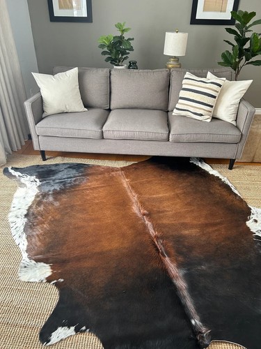 Hereford cowhide rug solid - hereford,