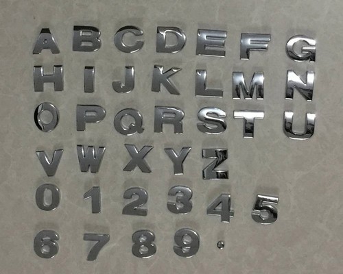 Chrome metal self adhesive - chrome, self-adhesive