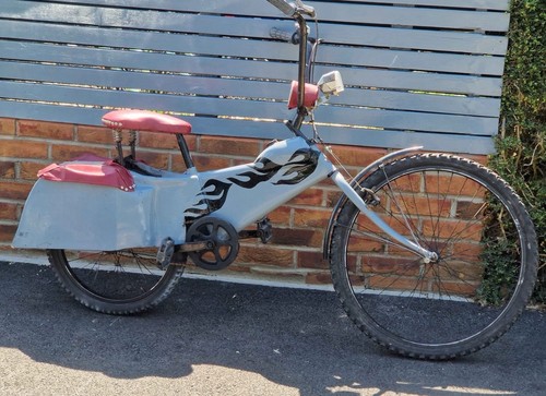 Custom chopper bicycle - custom,