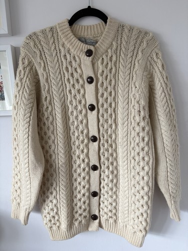 Vintage 100 wool cardigan - vintage,