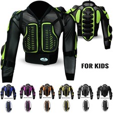 Kids / Junior Motorcycle Spine Protector Guard Jackets Motorbike Body Armour