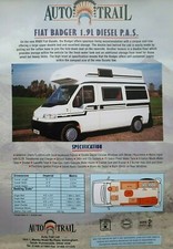 AUTO TRAIL FIAT BADGER 1.9