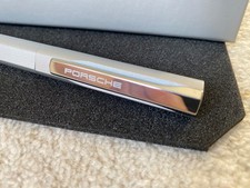 Porsche Design Black Ink Ballpoint Pen Drivers Selection Steel Hexagonal RARE