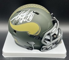 Adrian Peterson Signed Autographed Vikings Salute 4 Mini Helmet Beckett BAS