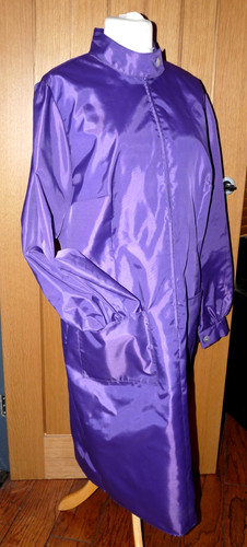 Shiny purple noisy stiff nylon - noisy,