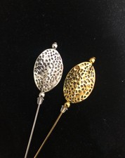 Handmade modern hatpin, lapel