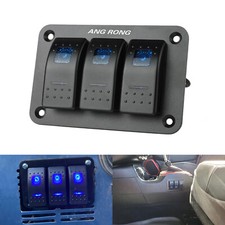 3 Gang Toggle Rocker Switch