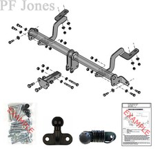 Tow-Trust Towbar for Vauxhall Combo Cargo L1 4x4 Van 2021 On - Flange Tow Bar