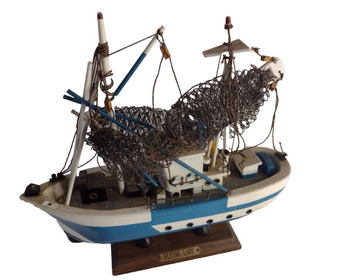 Flying lady fishing boats - lady,