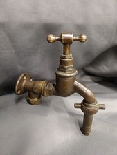 BRASS GARDEN TAP, RECLAIMED &
