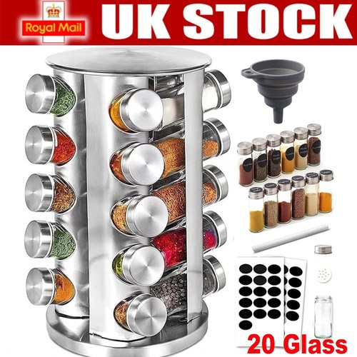 Jar revolving spice rack - 20,