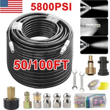 100FT Sewer Jetter Nozzles Kit