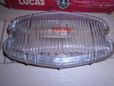 NOS, One GENUINE English made LUCAS, Reversing Lamp lens, Lucas 54577770 573283