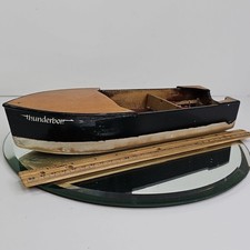 Wooden Toy Boat Hull Vintage