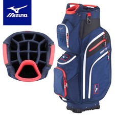 Mizuno BR-D4 Golf Cart Trolley Bag Navy/Red - NEW! 2025
