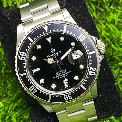 Rare sandoz diver quartz black - diver,
