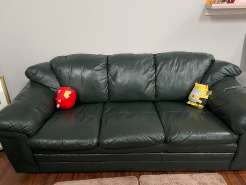 Used green full - , leather