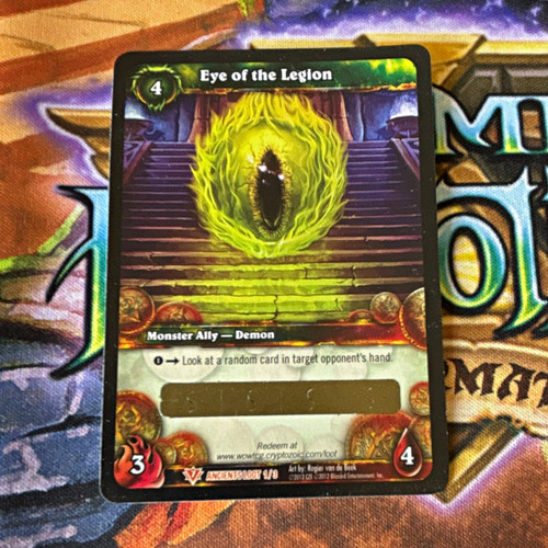 Cryptozoic wow tcg eye - tcg,