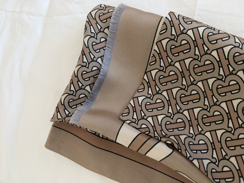 Burberry scarf reversible - burberry,