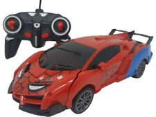 Spiderman Transforming Radio Remote Control Stunt Car (NEW BOXED)